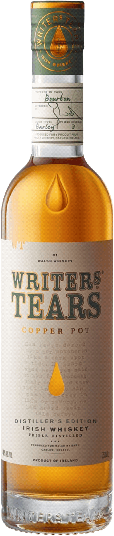 Produktbild för Writers Tears Distillers Edition