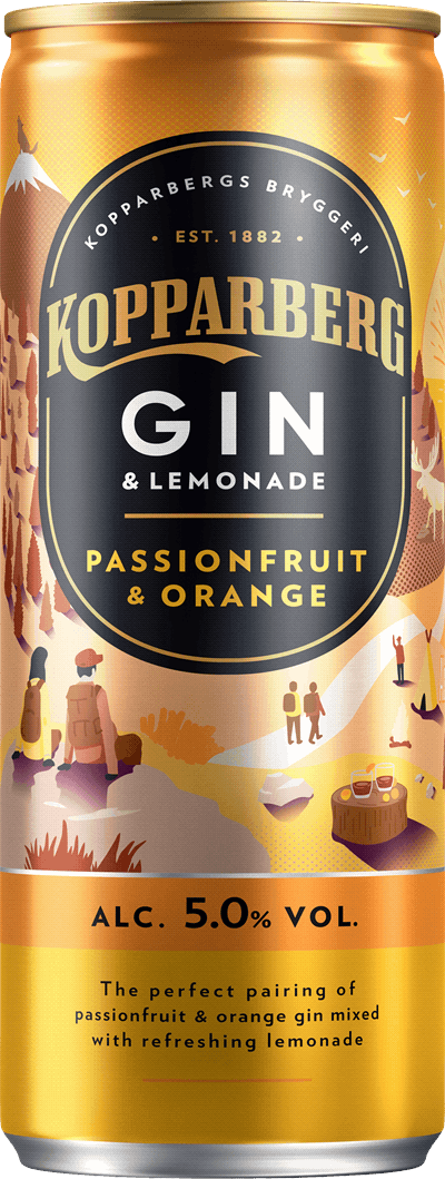 Produktbild för Kopparberg Gin&Lemonade